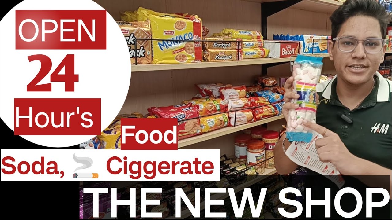 The New Shop|24 Hour Grocery Store in East Delhi| 24 Hours Home Delivery|24/7 Food & Necessary Items