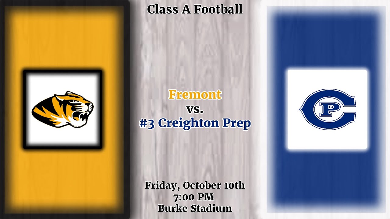 VARSITY FOOTBALL - Fremont vs. Prep