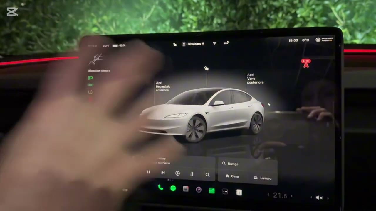 Tesla Model 3 RWD 2024_dash cam