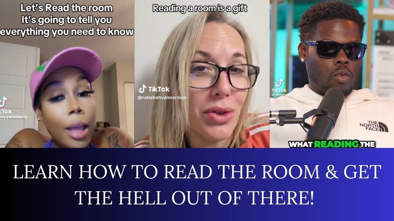 LEARN HOW TO READ THE ROOM -- DON'T STAY LONGER THAN YOU SHOULD OR GO AT ALL ...