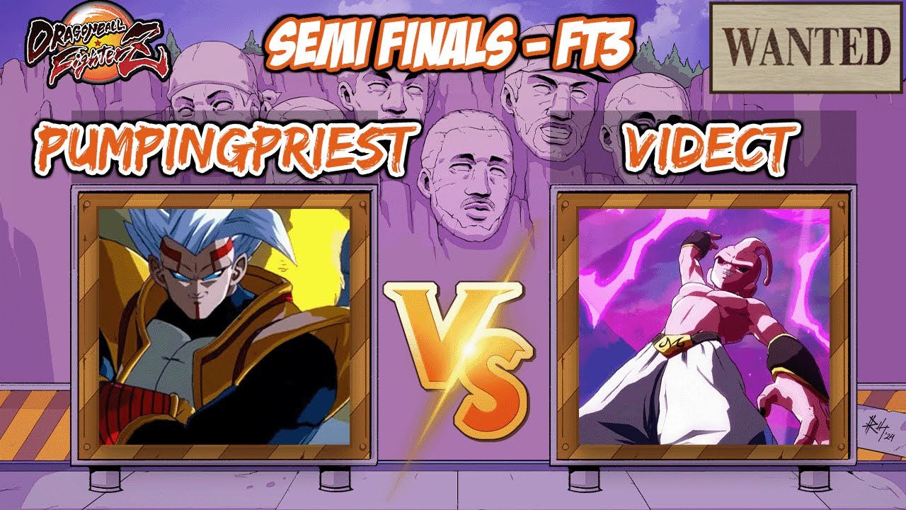 KID BUU IS BACK? Videct vs PumpingPriest FT3 - WANTED DBFZ semi finals
