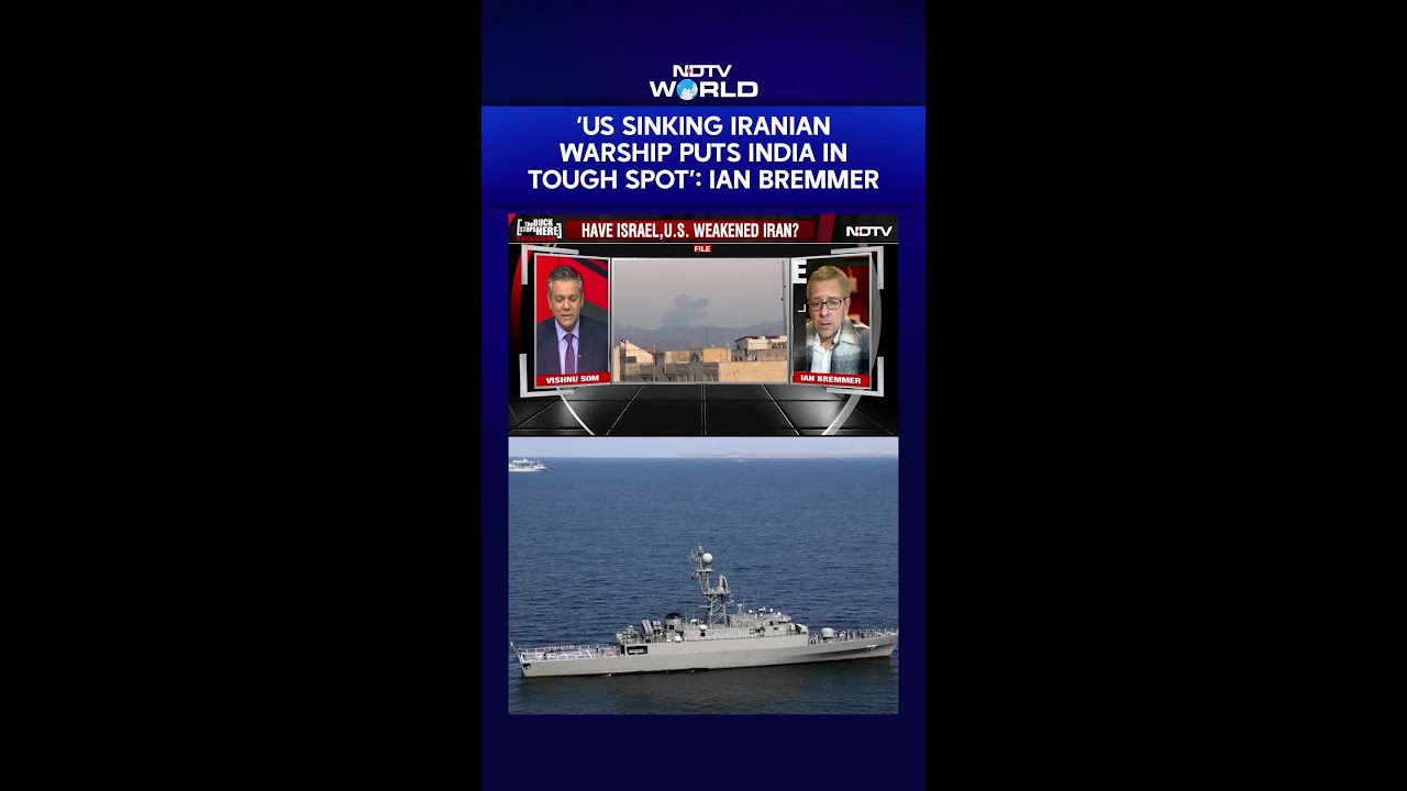 India's Delayed Response Reflects Political Discomfort With US Sinking Iranian Warship: Ian Bremmer