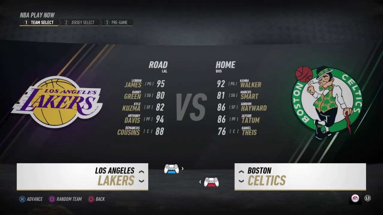 Nba live 19 12 minutes quarters with cousin