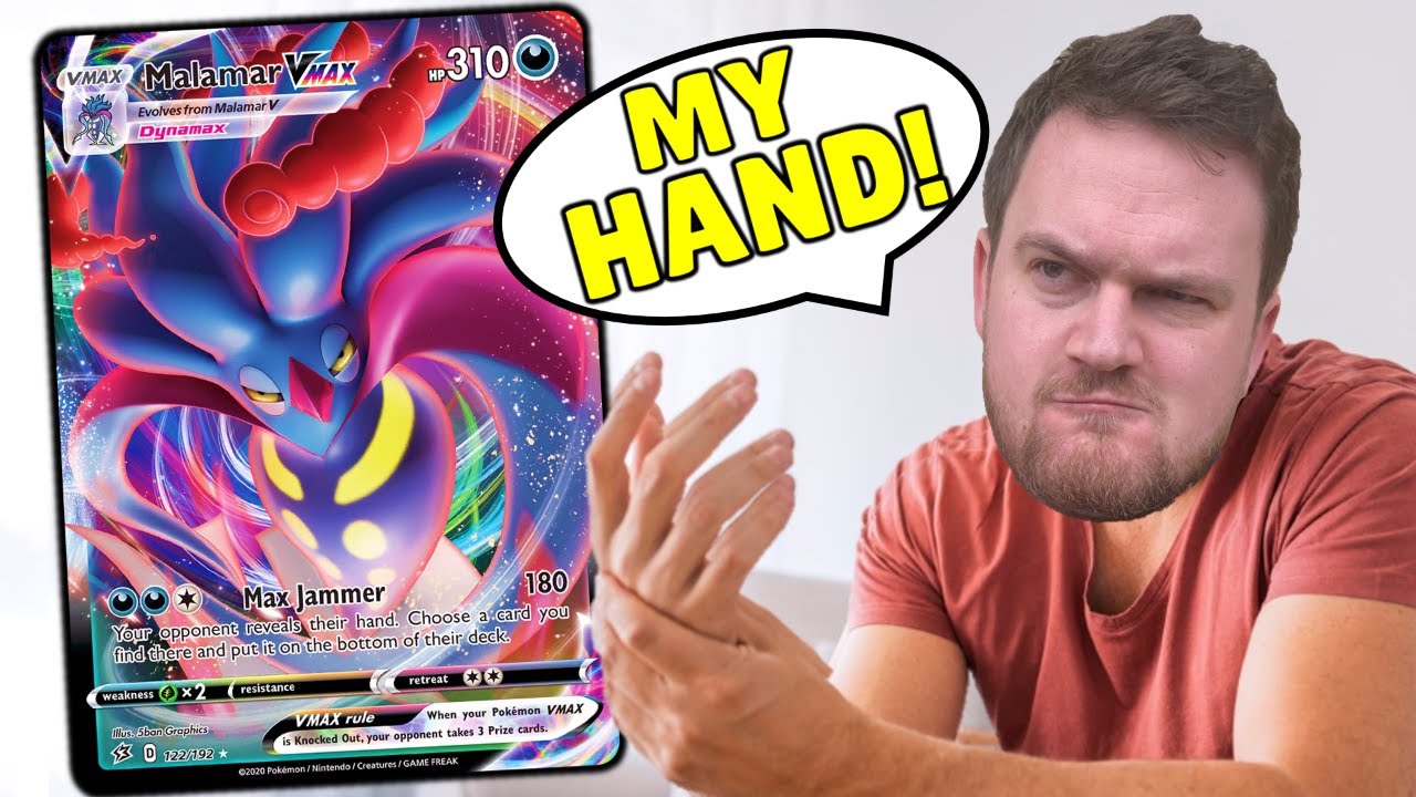 Ruin your Opponent’s Hand With Malamar VMAX - The Ultimate Hand Disruption Deck - PTCGO Deck Profile