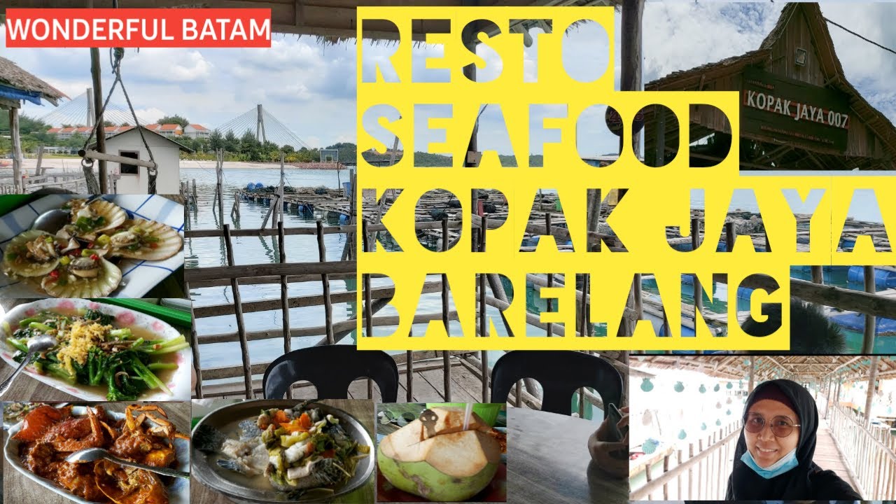 RESTO SEAFOOD KOPAK JAYA 007 BATAM, KEPULAUAN RIAU (VIEW JEMBATAN BARELANG)