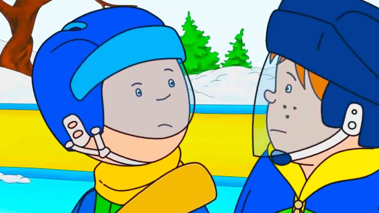 Caillou Nederlands - Caillou en ijshockey | Nieuwe Hele Caillou Afleveringen | Nederlands Gesproken