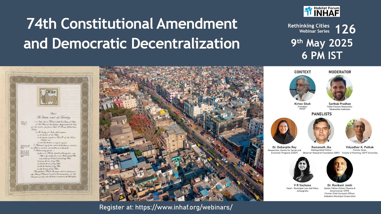 74th Constitutional Amendment and Democratic Decentralization
