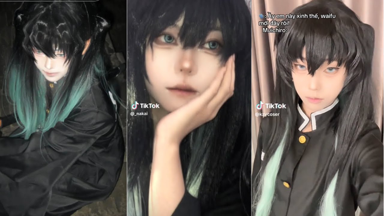 Tiktok ☁   Tokito Muichiro Cosplay ☁   #5 || Lần này mà bản quyền nữa t mua xăng đốt Youtobe 👽 👽