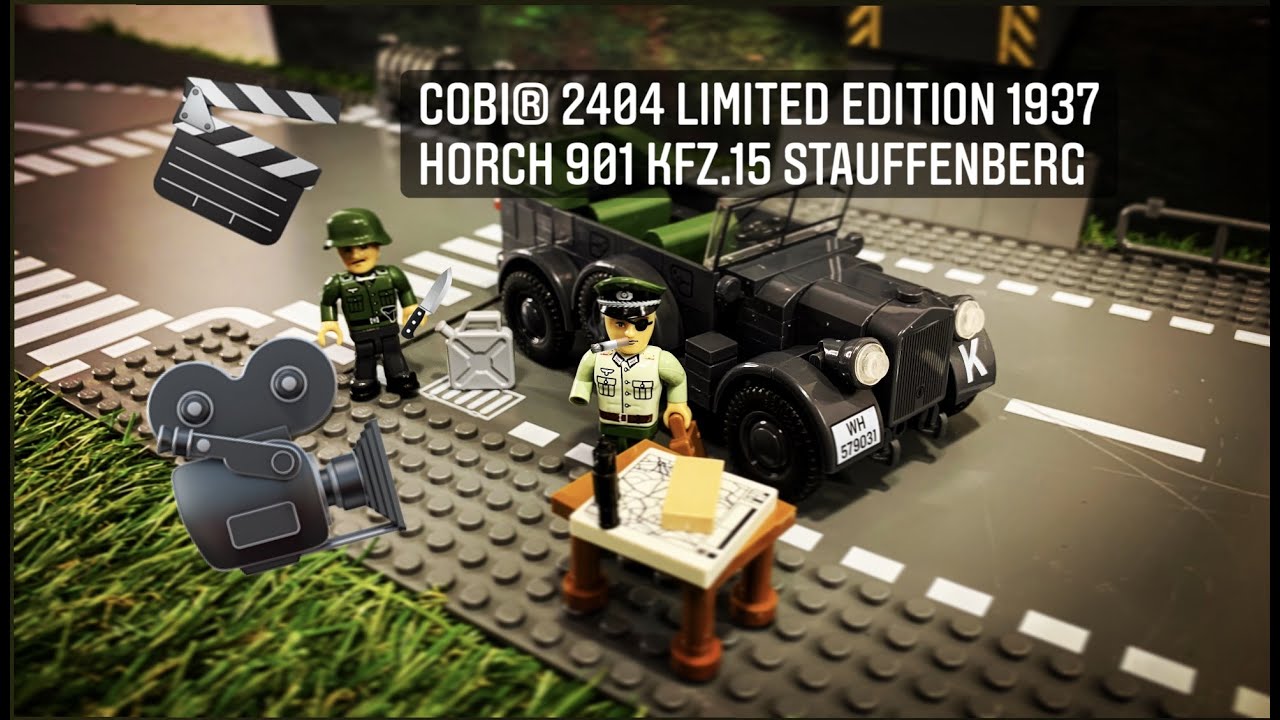 Cobi® 2404 Limited Edition 1937 Horch 901 KFZ.15 Stauffenberg
