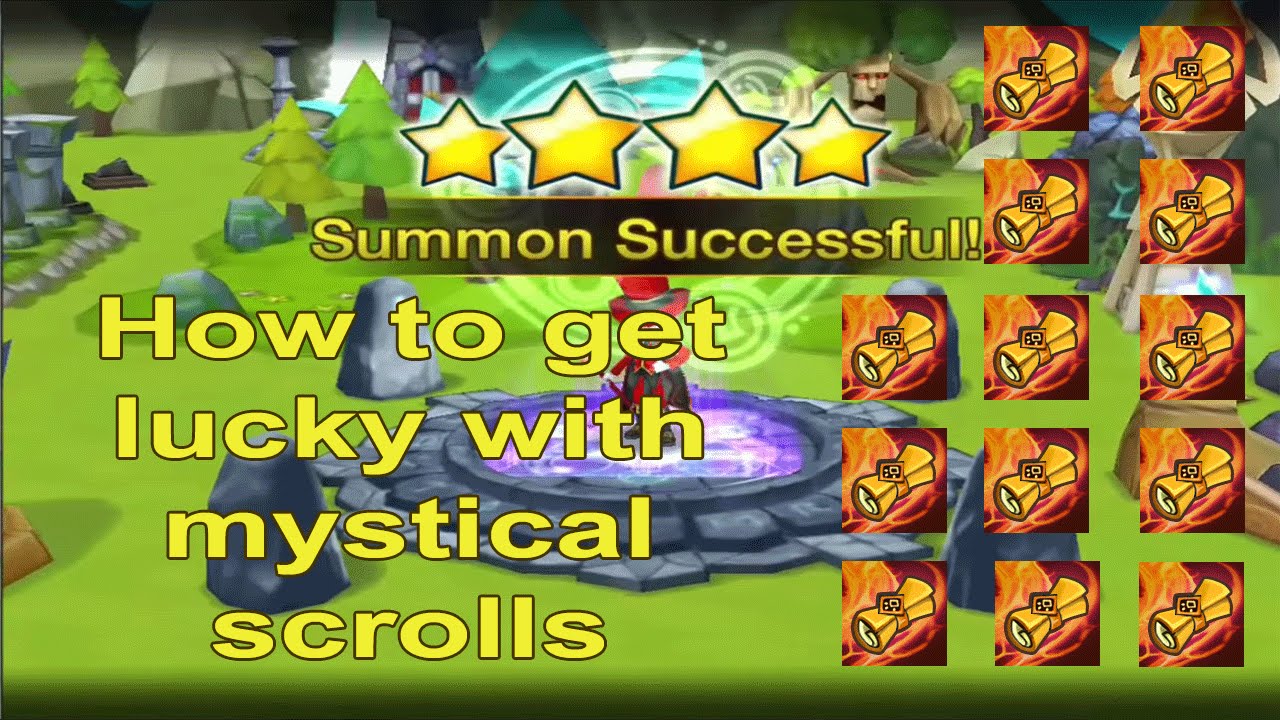 Summoners War: How to get lucky with Mystical Scrolls