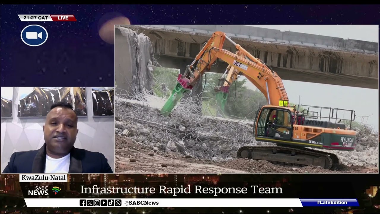 KZN Rapid Response Team aims to tackle Infrastructure challenges:  Dr Vish Govender