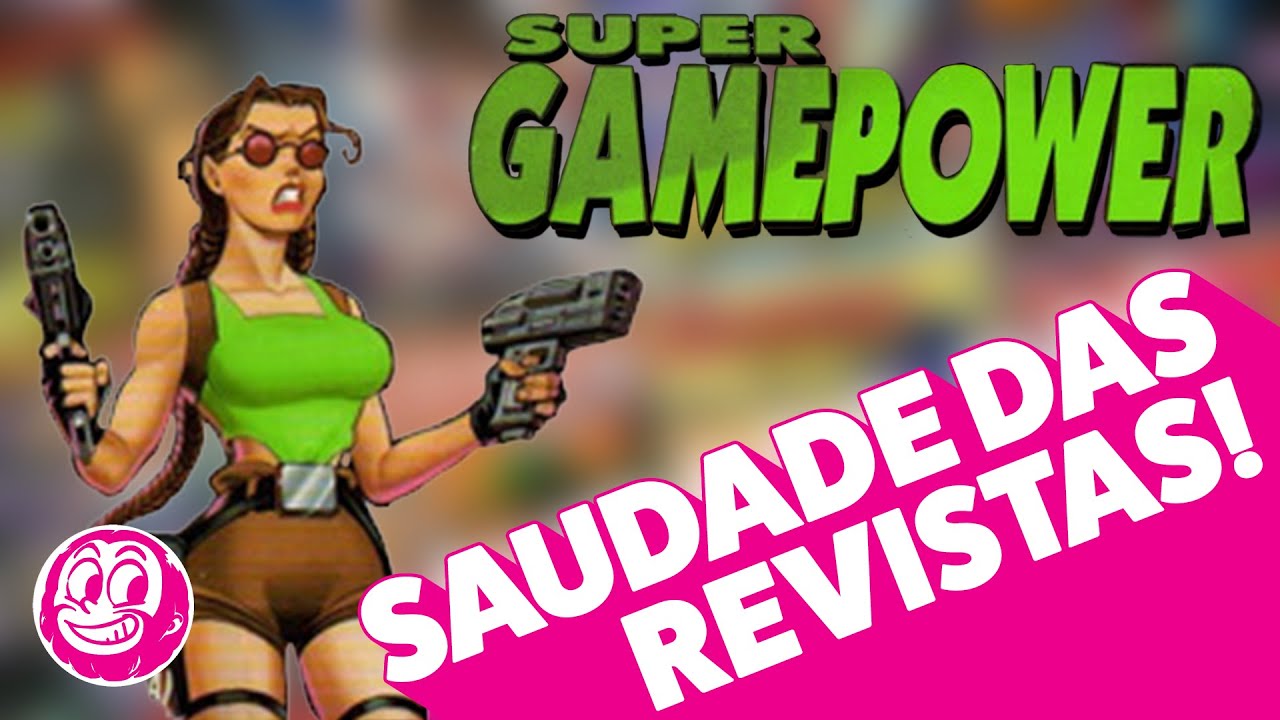 A revista de videogame SUPER GAMEPOWER Nº 46! Que nostalgia!