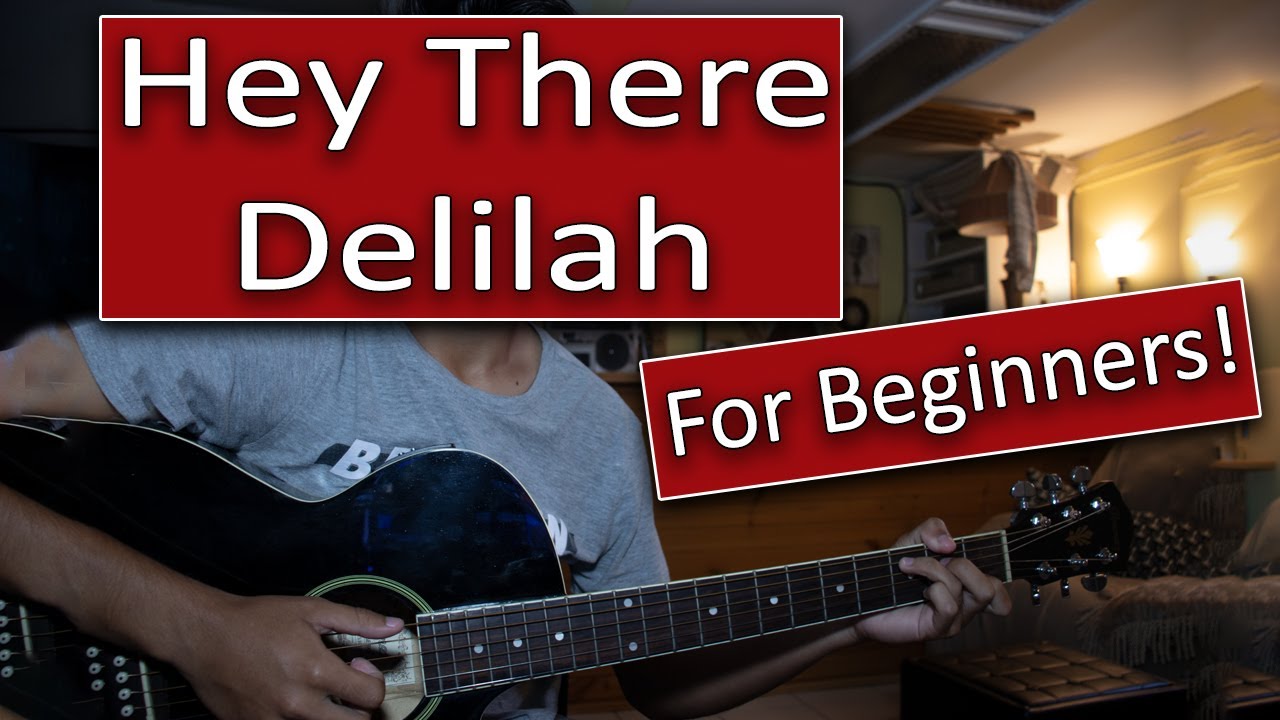 Как играть «Hey There Delilah» на гитаре. САМЫЙ ПРОСТОЙ СПОСОБ (для начинающих)