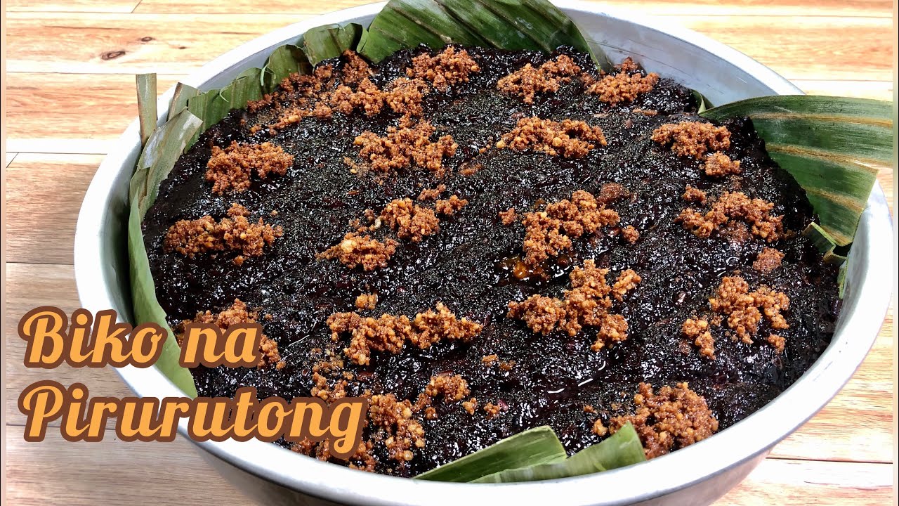 Black Biko a.k.a. Biko na Pirurutong I Filipino Kakanin I by Lutong Marisyu