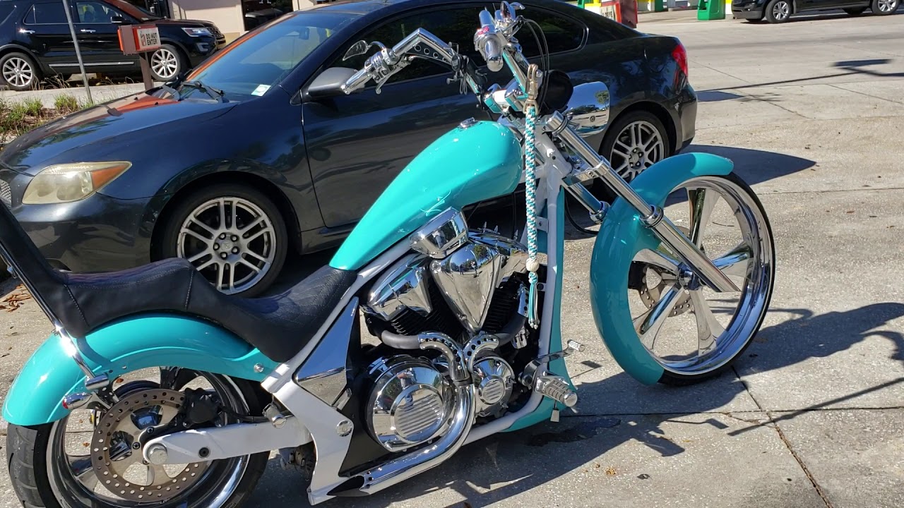 HONDA 2013 FURY VT1300 AT BIKETOBERFEST BUILT BY JEFF HINES AT J&D CUSTOMS