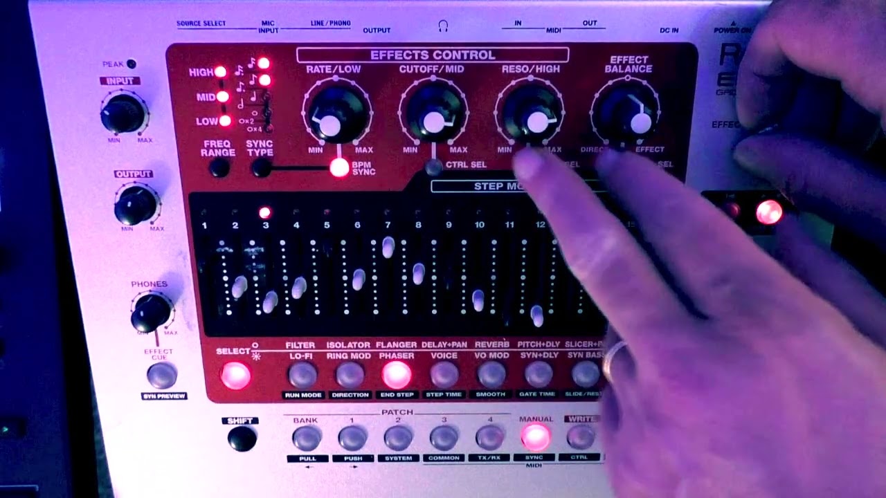 EF 303 extended sound demo