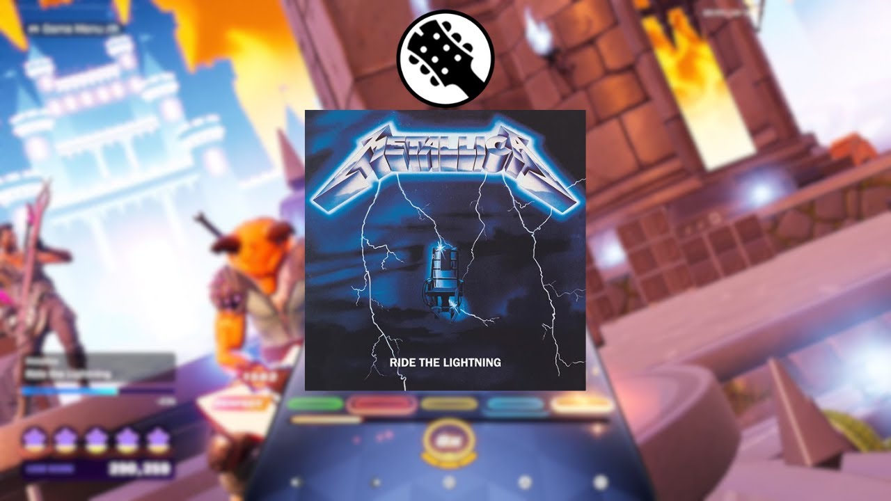 Fortnite Festival - Ride The Lightning - Metallica - Lead Flawless