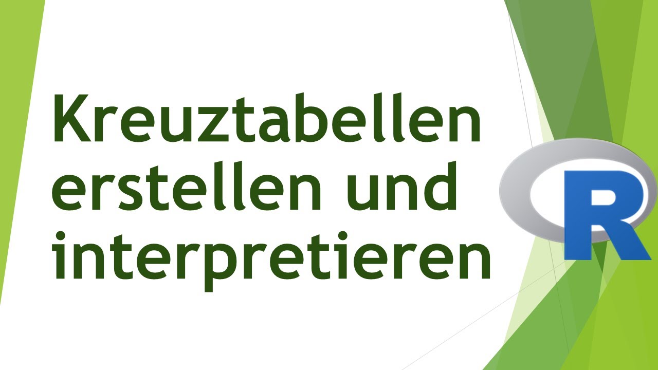 Kreuztabellen in R erstellen und richtig interpretieren - Daten analysieren in SPSS (51)