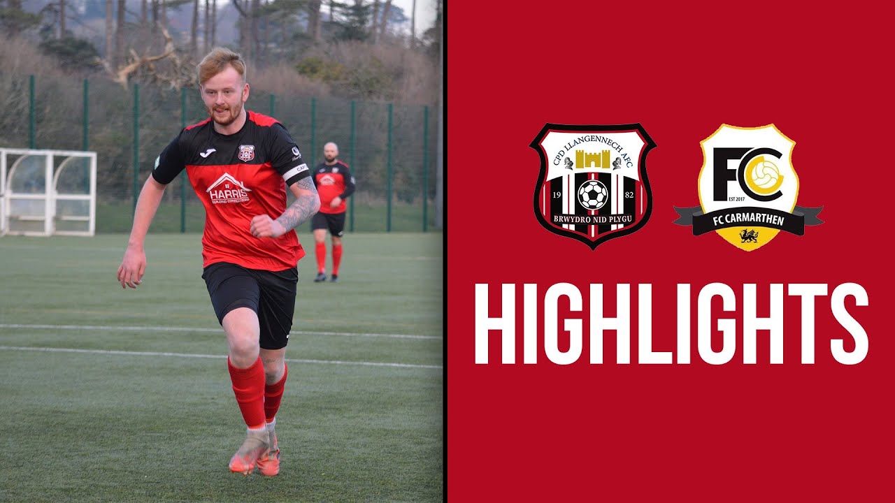 FC Carmarthen vs Llangennech | CAFL Division 1 | Highlights