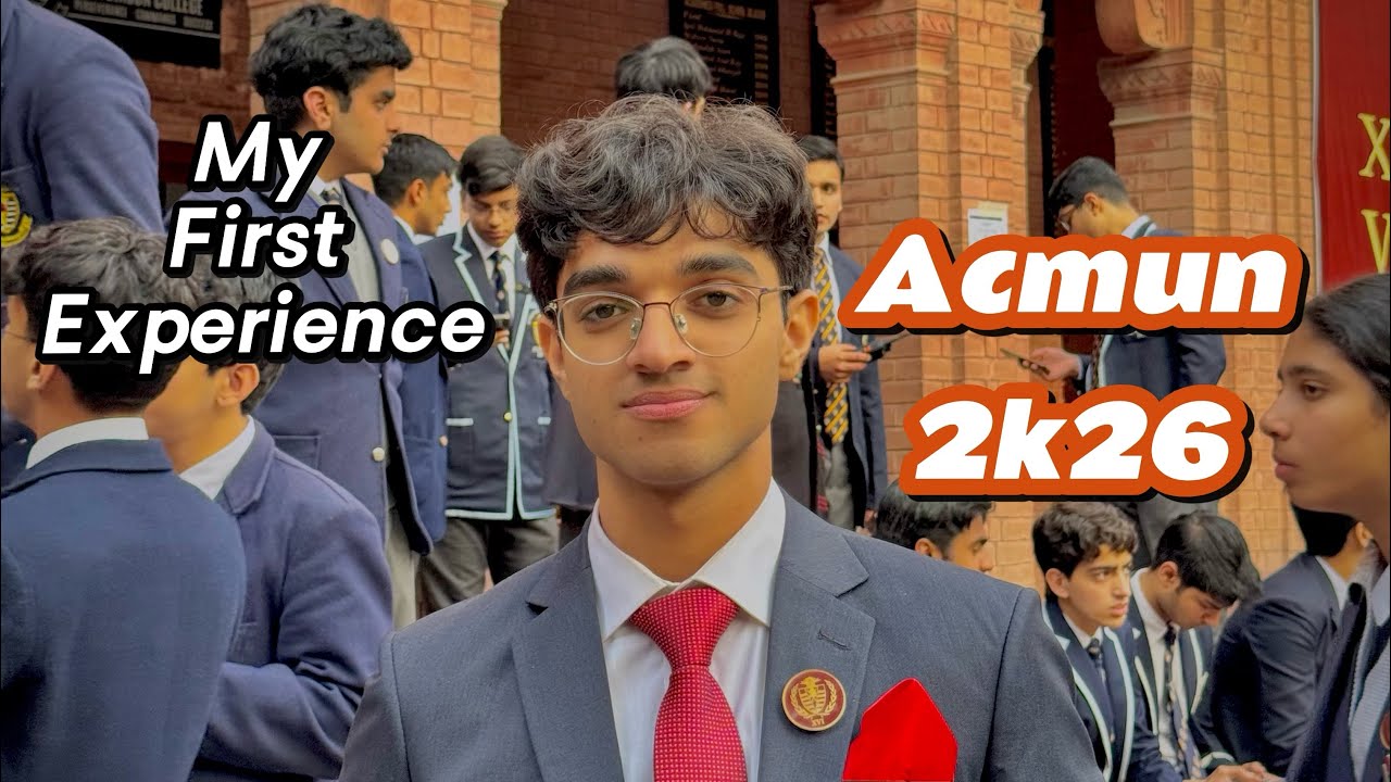 My Aitchison College Mun Experience | My allotment changed at end😭