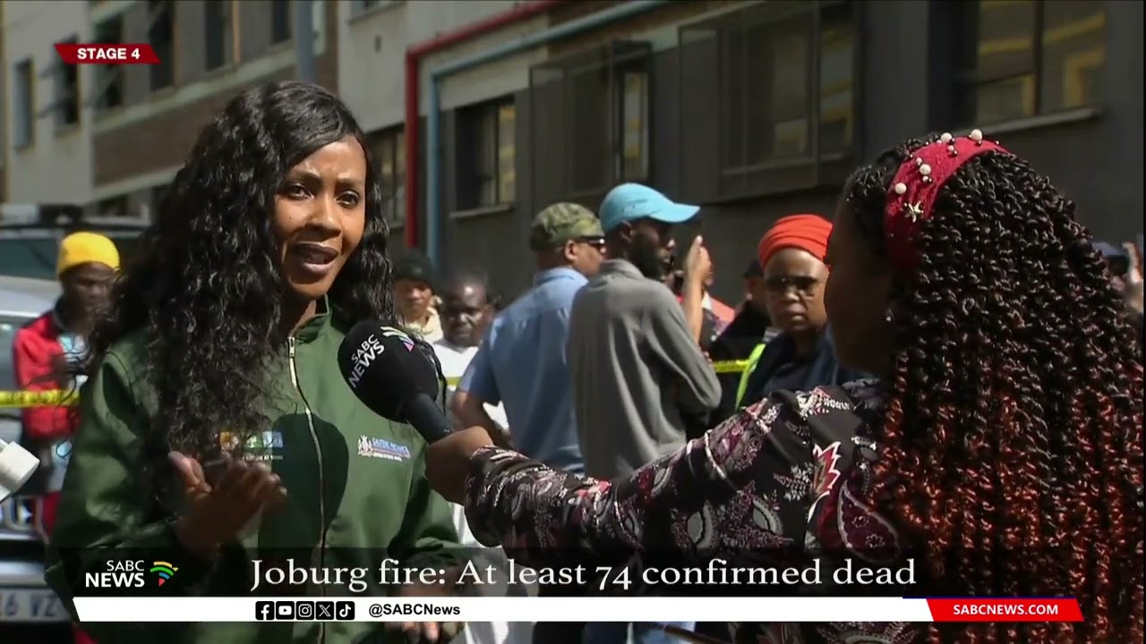 JHB CBD Fire | Affected residents asked to form small committee for better communication
