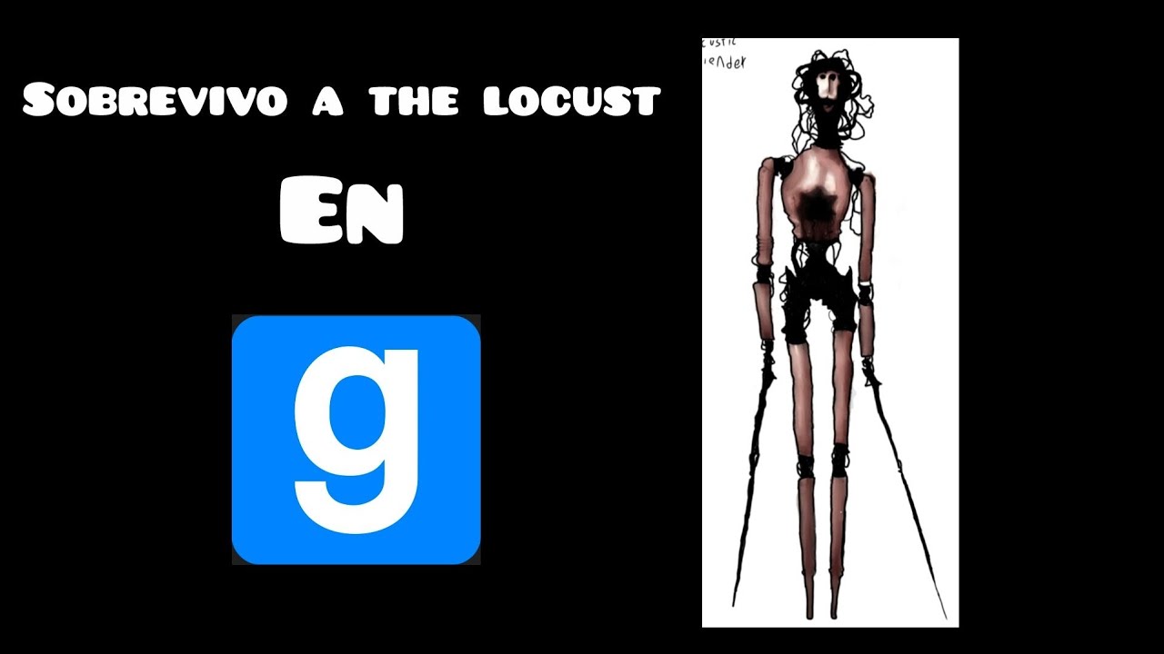 SOBREVIVO A THE LOCUST EN GMOD!!!!, y voice reveal (especial 80 subs)