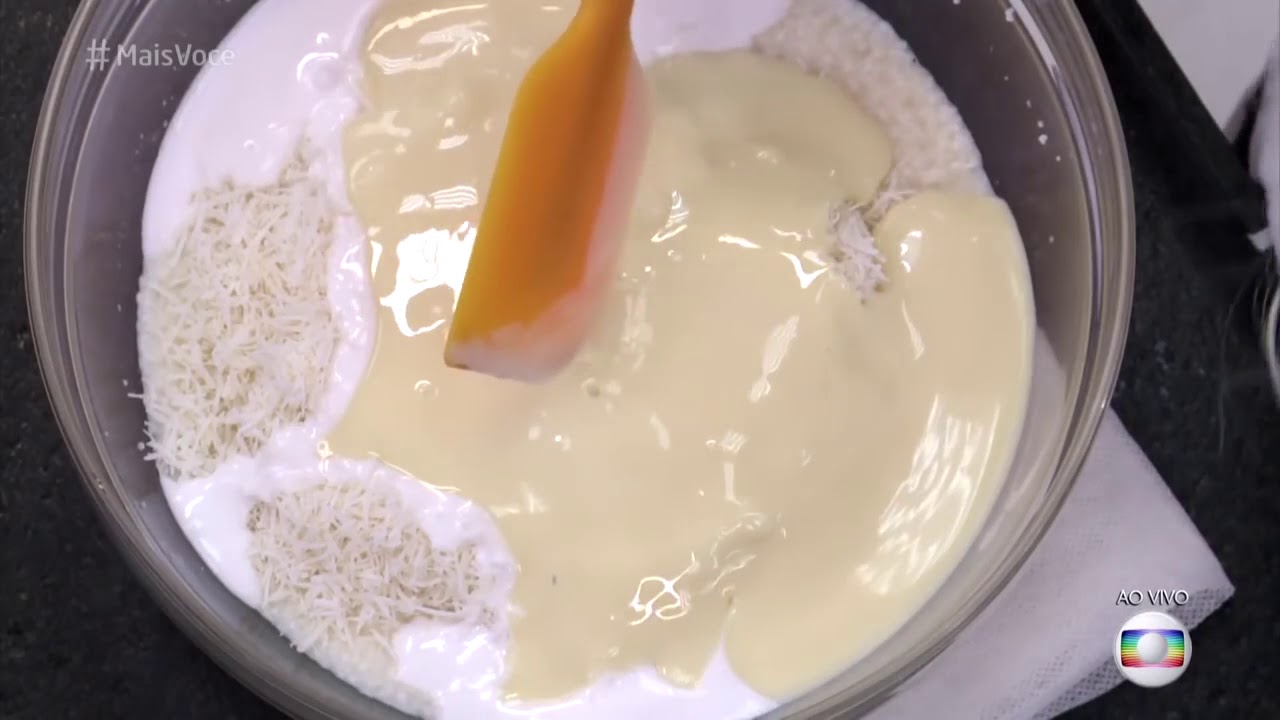 Mais Você  Bolo de Tapioca