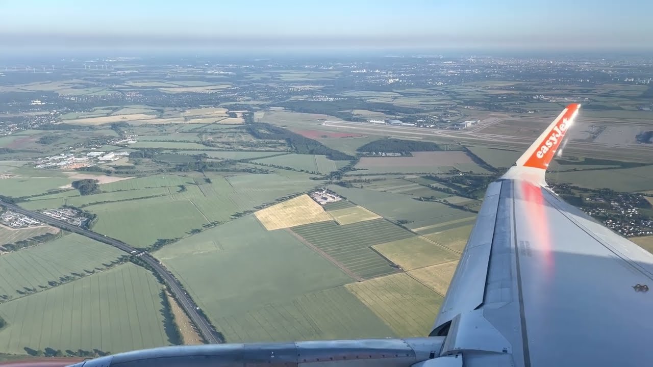 Sunny Takeoff from Berlin Brandenburg Airport | 