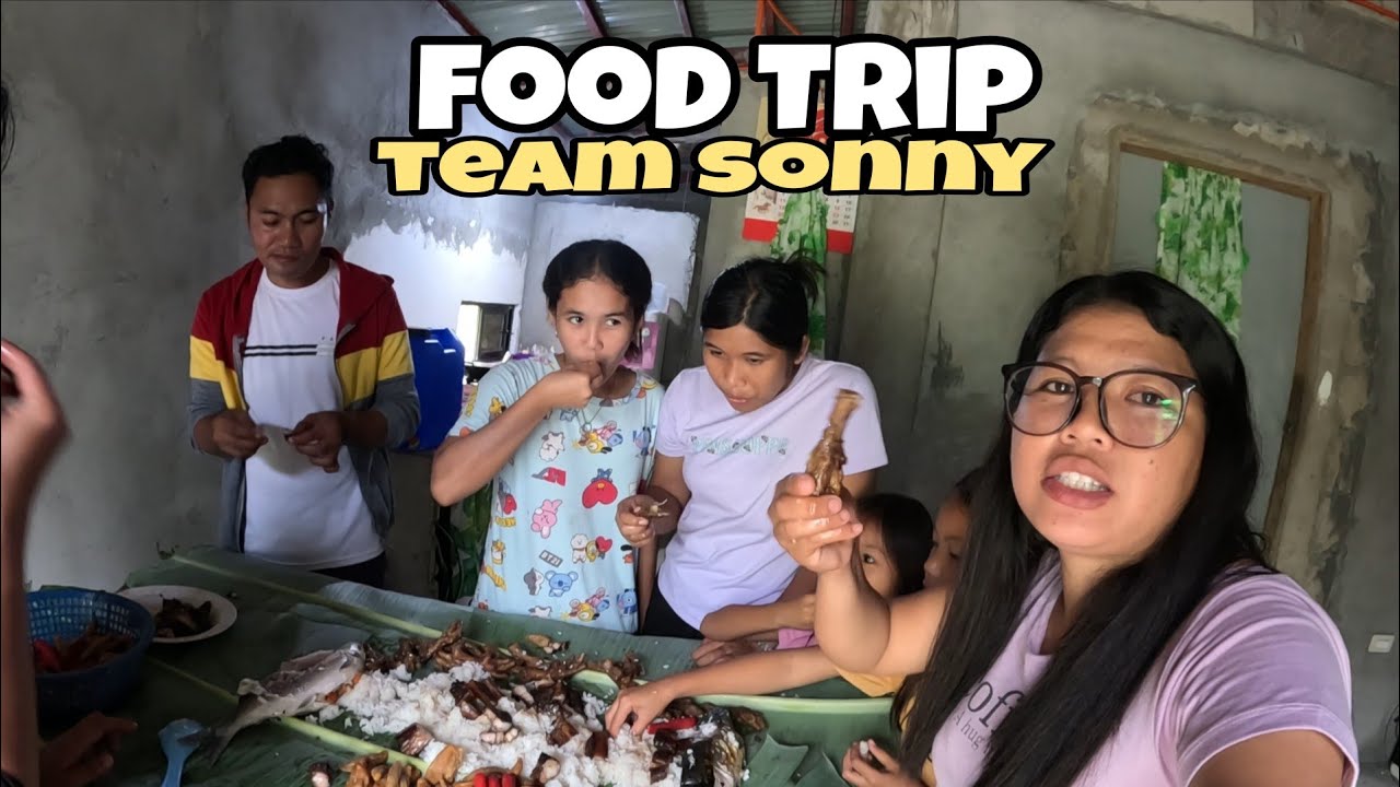 FOOD TRIP SA BAHAY KASAMA ANG TEAM