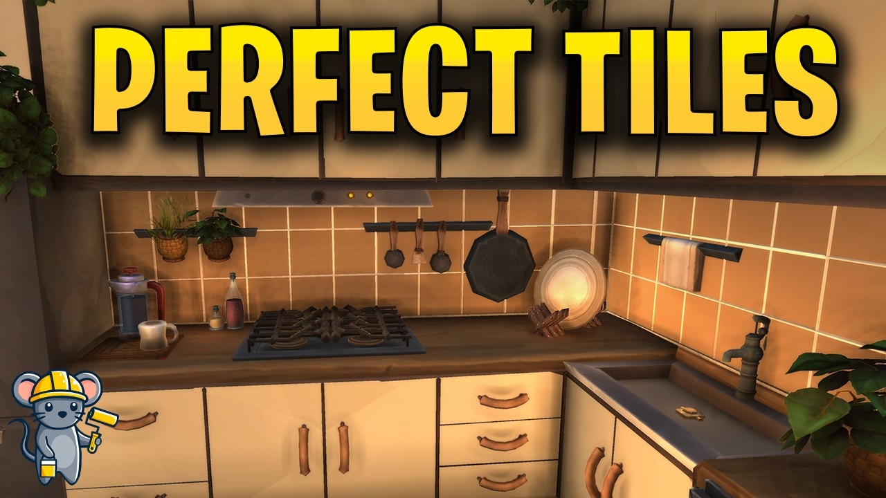 WoW Housing Tutorial | Perfect Tile Backsplash