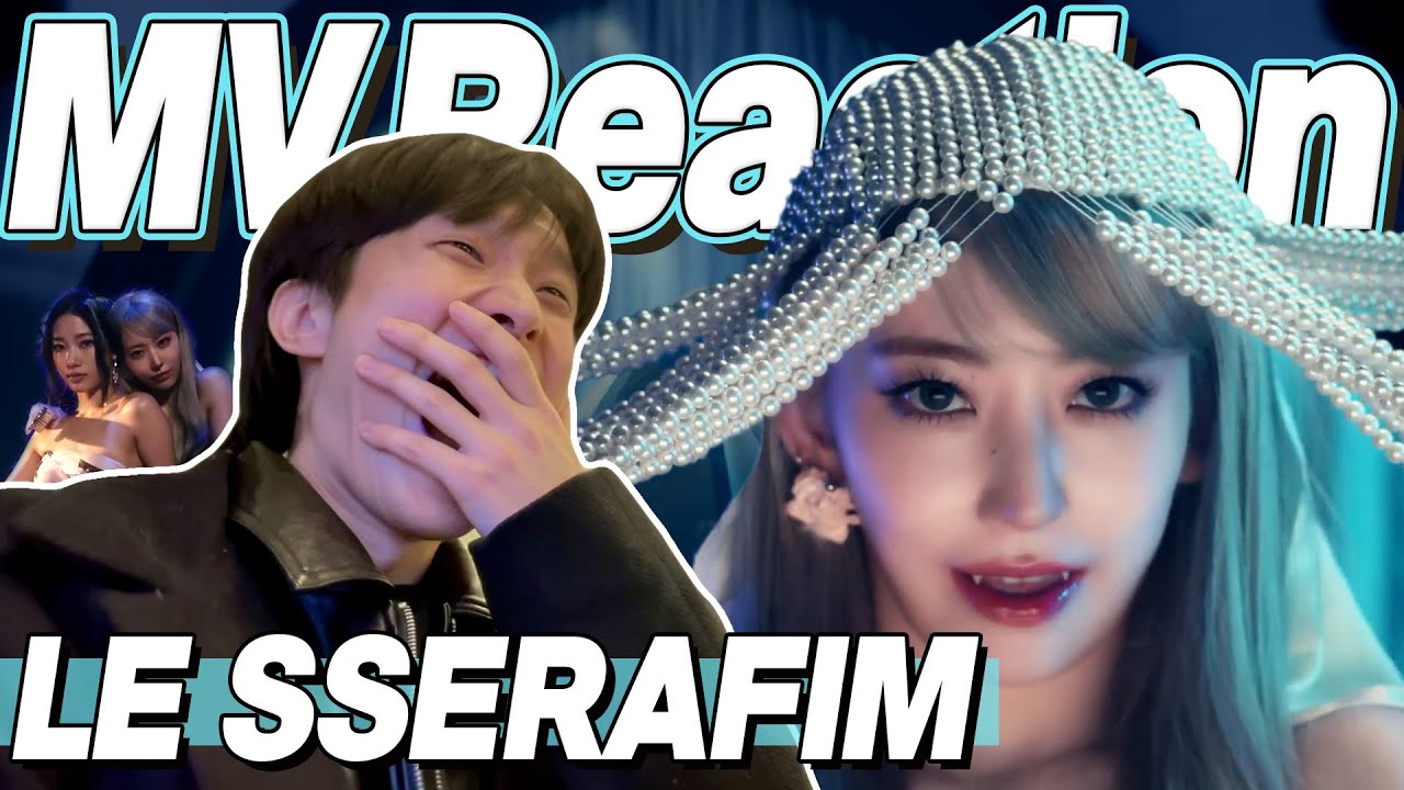eng) LE SSERAFIM 'EASY' MV Reaction | 르세라핌 이지 뮤직비디오 리액션 | Korean Fanboy | FEARNOT | J2N Vlog