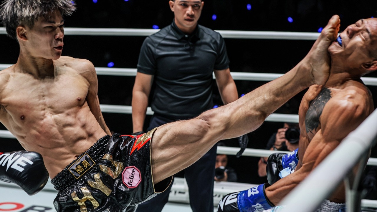 HOLY HYU 🤯 ONE Fight Night 41 Fight Highlight