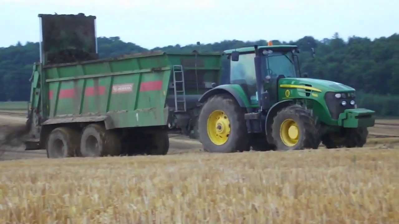 Rozrzucanie Obornika - Kombinat Rolny Kietrz - 2013