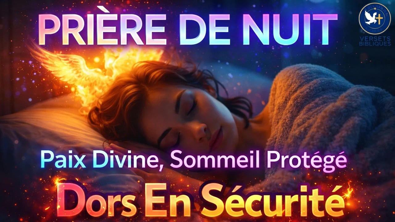 🌙 LAISSEZ JOUER CETTE PRIÈRE PENDANT QUE VOUS DORMEZ — PAIX DIVINE - SOMMEIL PROTÉGÉ 🌙💤🛡️