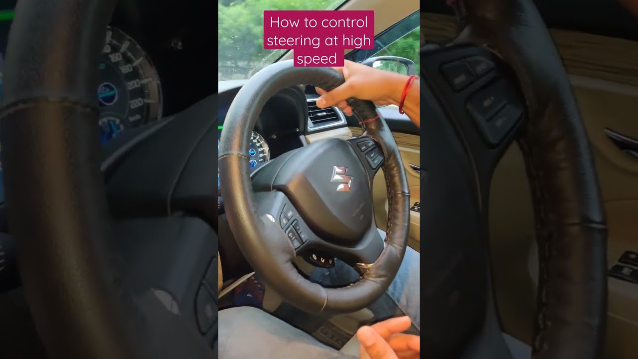 Control over steering / High speed / safety tips #shorts