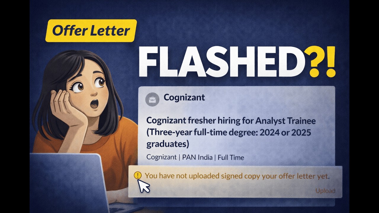 Cognizant GenC | Offer Letter Message FLASHED on Superset?! @cognizant