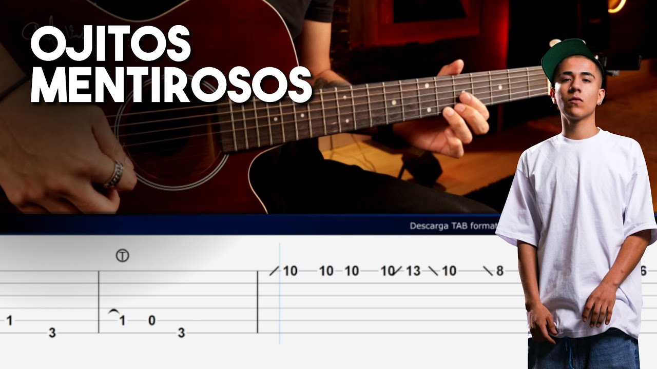 Ojitos Mentirosos - Chino Pacas REQUINTO + ACORDES  | TUTORIAL Guitarra Christianvib