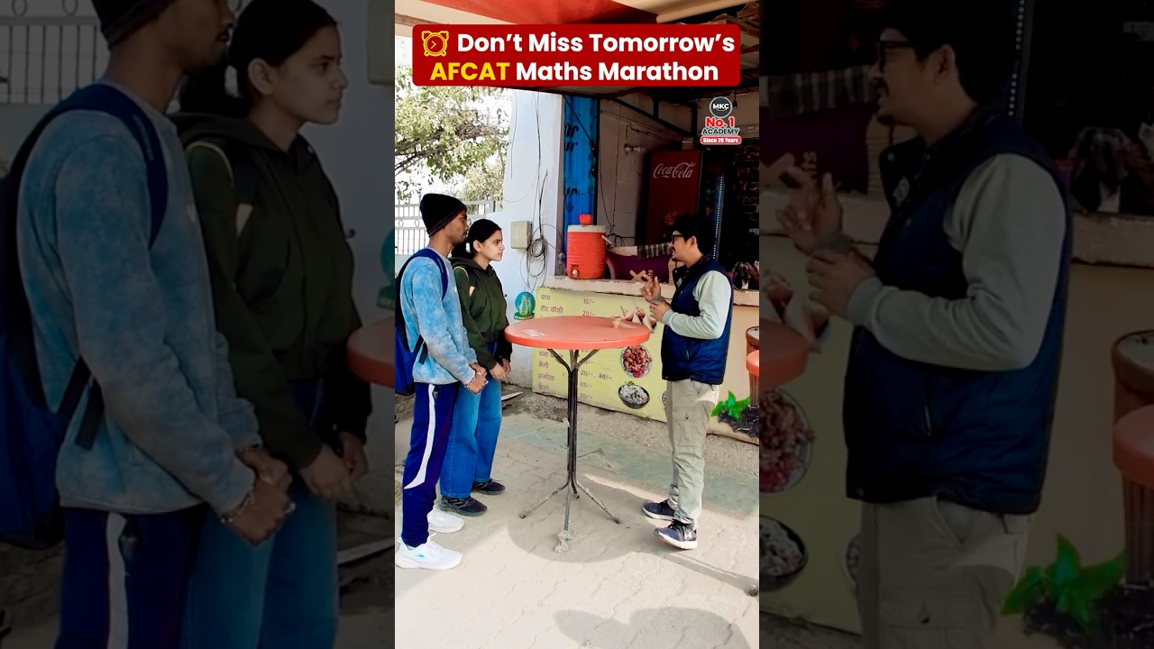 🔥 Complete AFCAT Maths Marathon Tomorrow | Don’t Miss | Full Maths Preparation