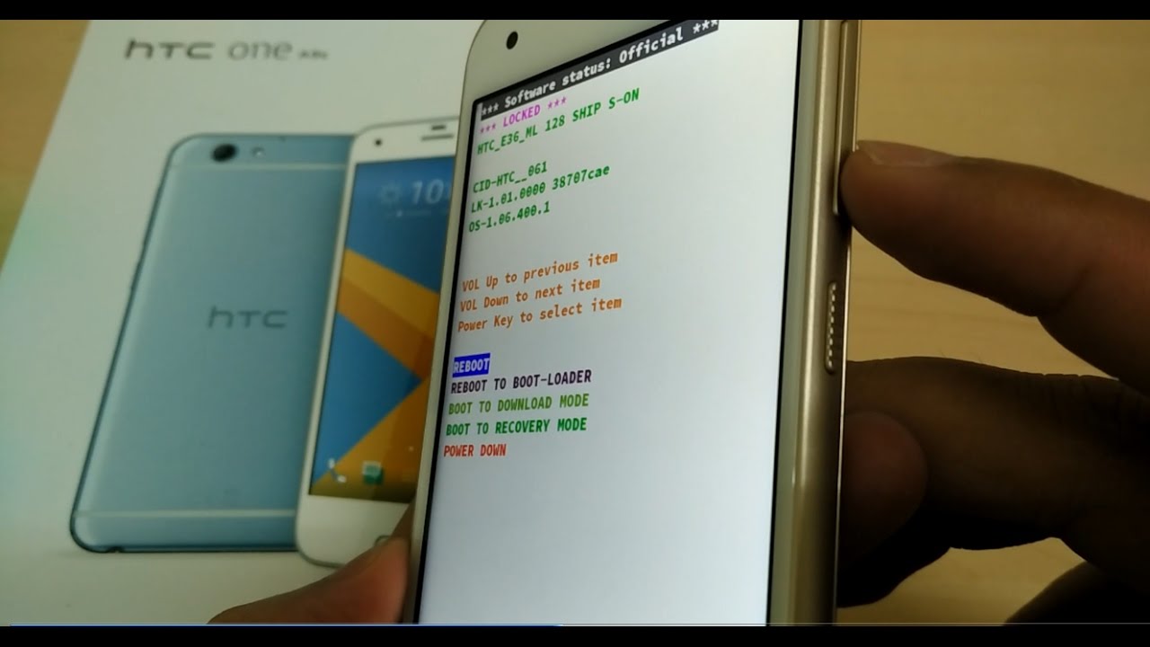 BacBa - Hard Reset HTC One A9s