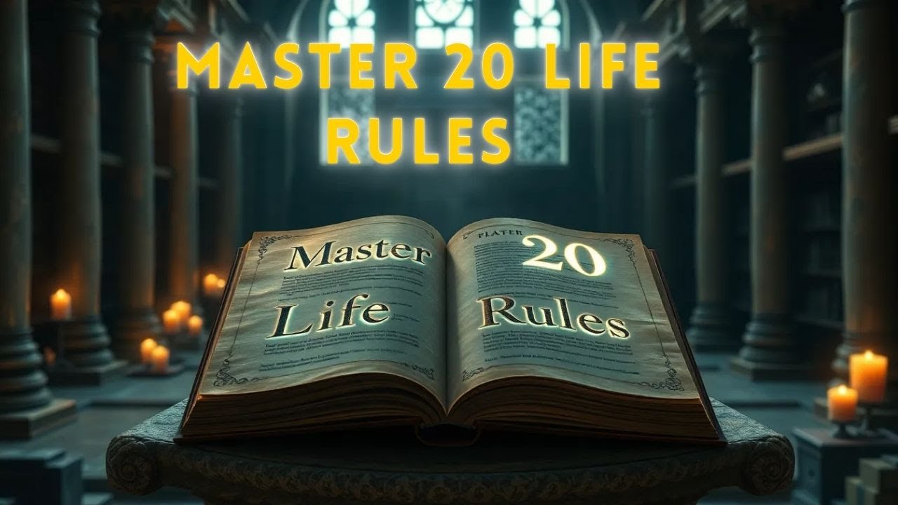 20 Life Lessons That Will Change Your Life Forever | Full Audiobook