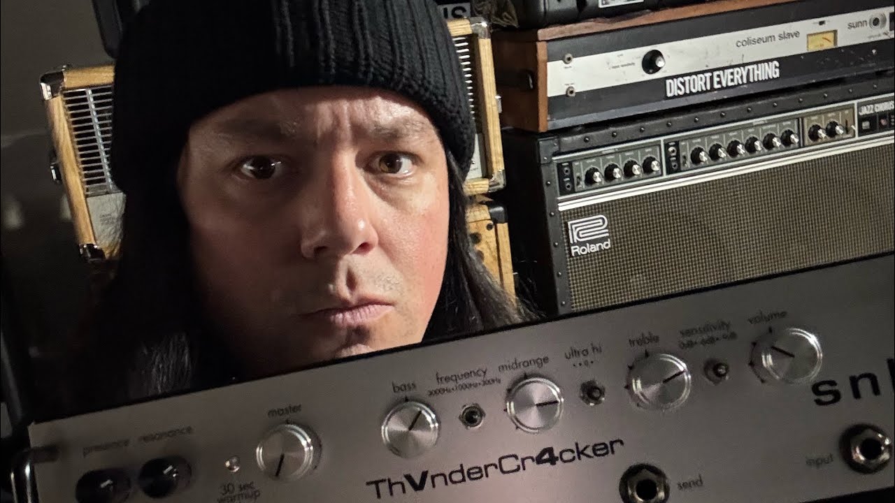 Snk Pedals ThVnderCr4cker Hybrid Amplifier In Depth Playthrough And Review