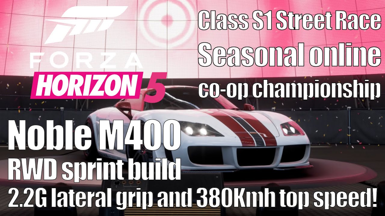 Seasonal co-op championship S1 event Forza Horizon 5