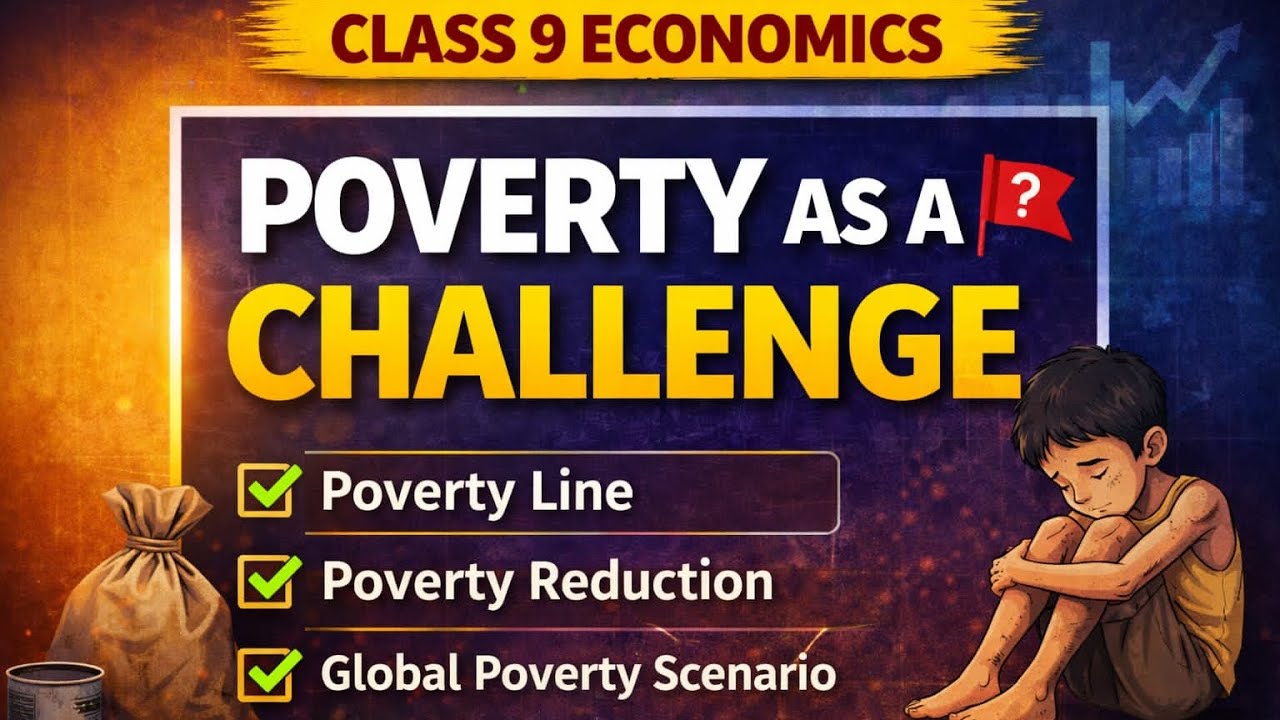 POVERTY AS A CHALLENGE ll class 9th ll Economics by Vikas sir 🔥#viralvideo #sst #mgnrega #gramg 