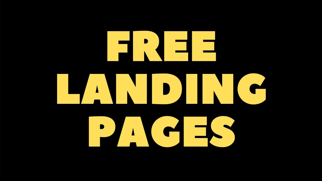 How to Create Free Landing Pages Super Fast in 2020 (Aweber Review)
