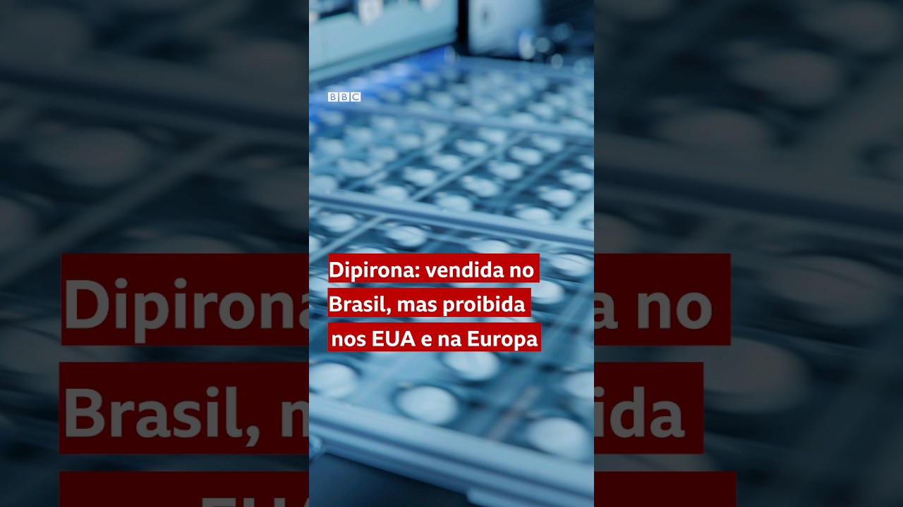 Por que a dipirona &eacute; vendida no Brasil, mas proibida em v&aacute;rios lugares? #shorts