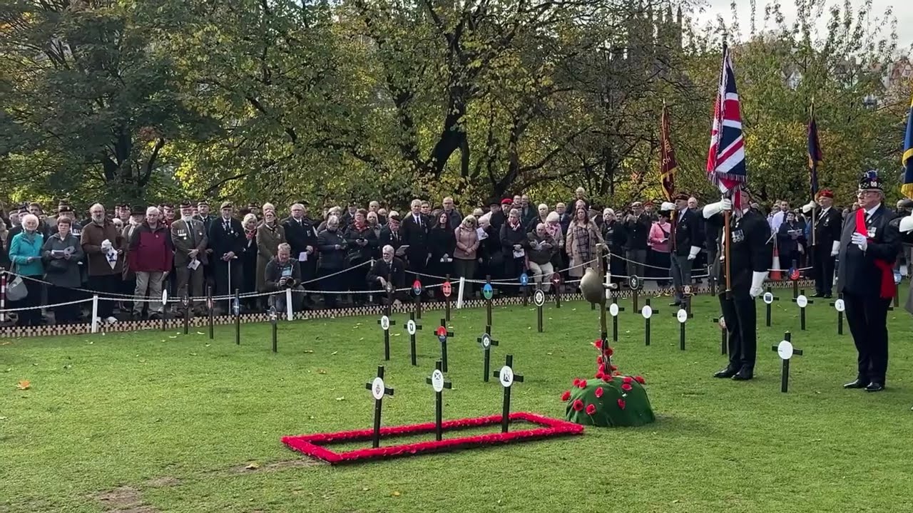 Opening of the Garden of Remembrance Edinburgh