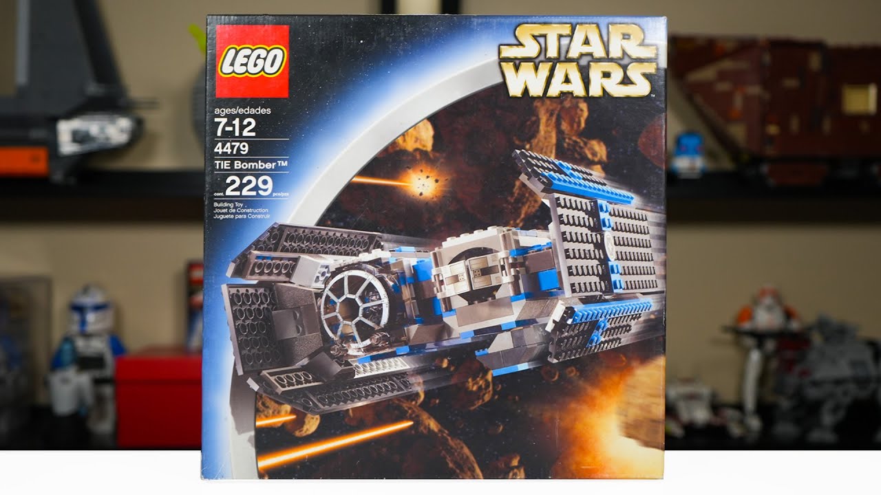 LEGO Star Wars 4479 TIE BOMBER Review! (2003)