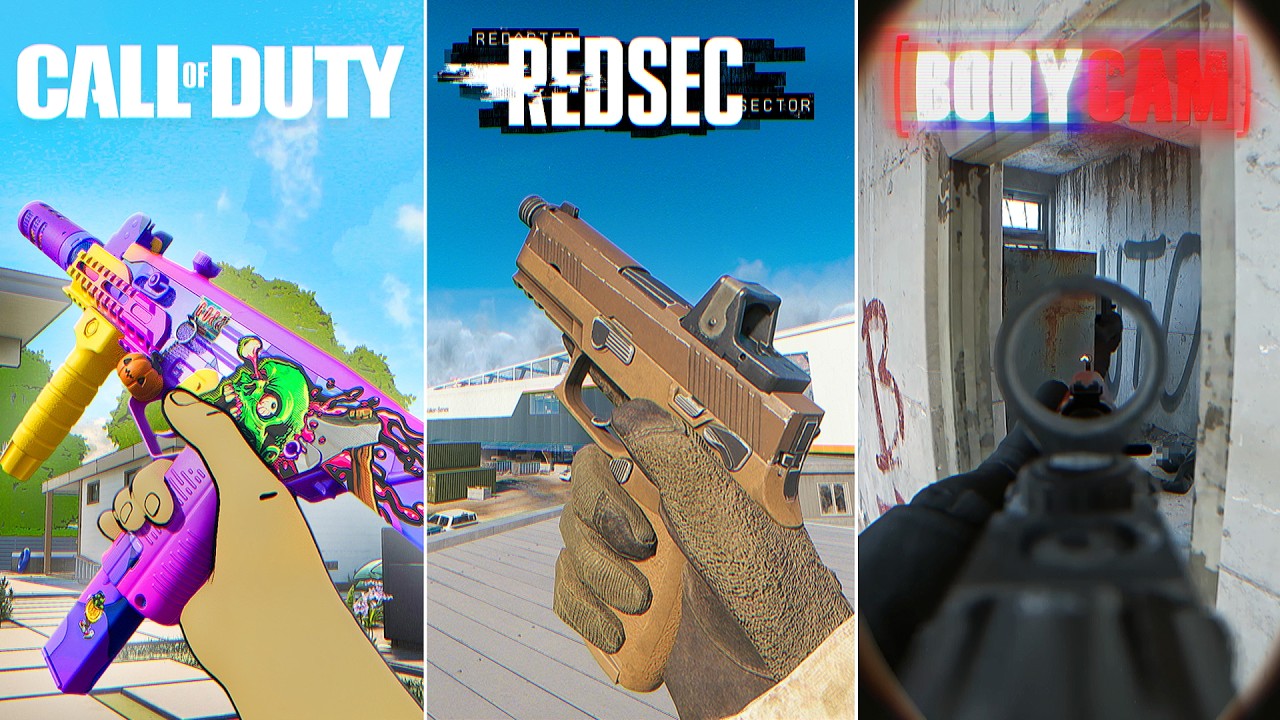 FPS, но каждая следующая игра всё реалистичнее