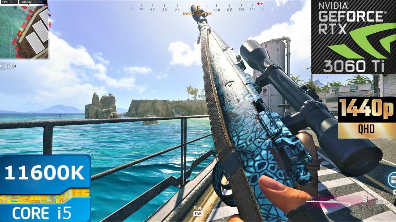 Call of Duty: WARZONE Pacific | New Caldera Map | RTX 3060Ti