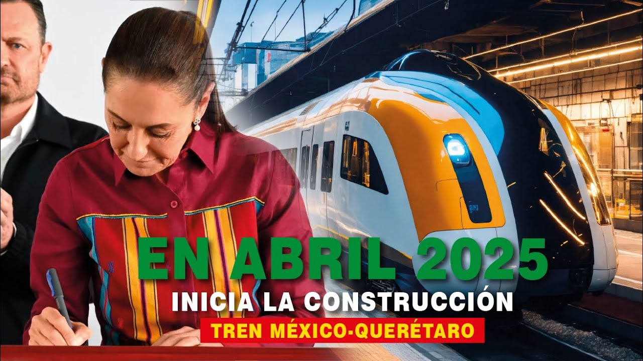 Inicia la Construcción del tren de pasajeros México-Querétaro